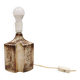 Ceramic table lamp by Heico Nitzsche for Søholm, Denmark, 1970s.
