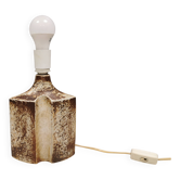 Ceramic table lamp by Heico Nitzsche for Søholm, Denmark, 1970s.