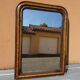 Old Louis Philippe 19th century mirror 89 x 65 cm