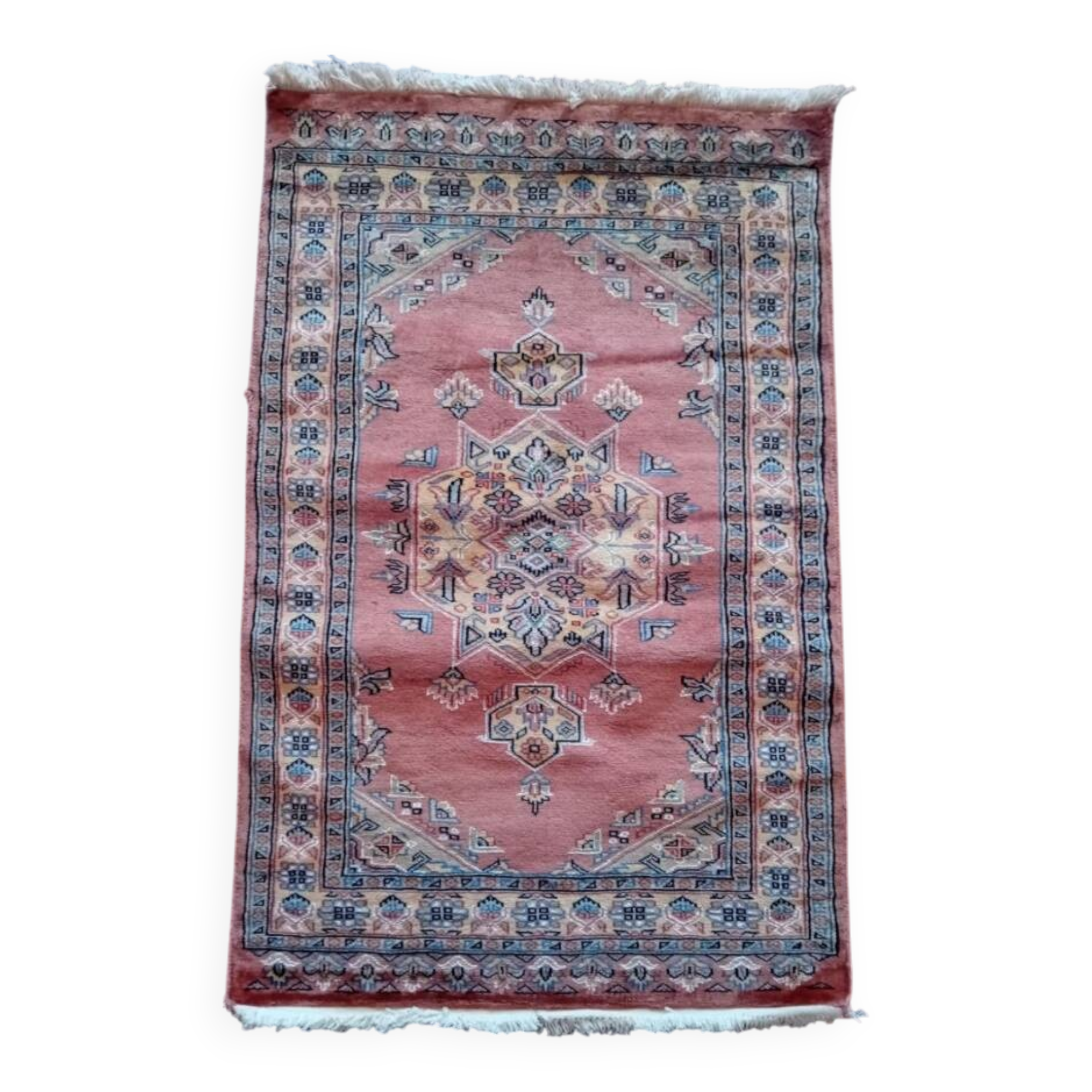 Handmade Pakistani Kafkazi Rug 125x81cm