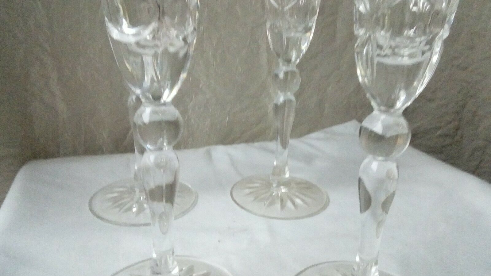 4 glass in crystal size thick roemer rhine east of france