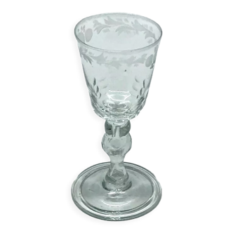 Verre époque 18ème siècle