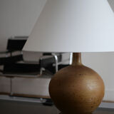 Lampe vintage en grès