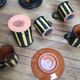 Coffee service in ceramic Bulgaria 70s