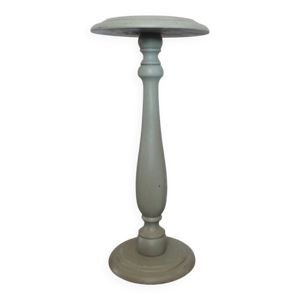 Guéridon patiné vert