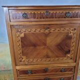 Louis XVI period marquetry secretary