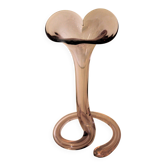 Vase soliflore arum en verre soufflé
