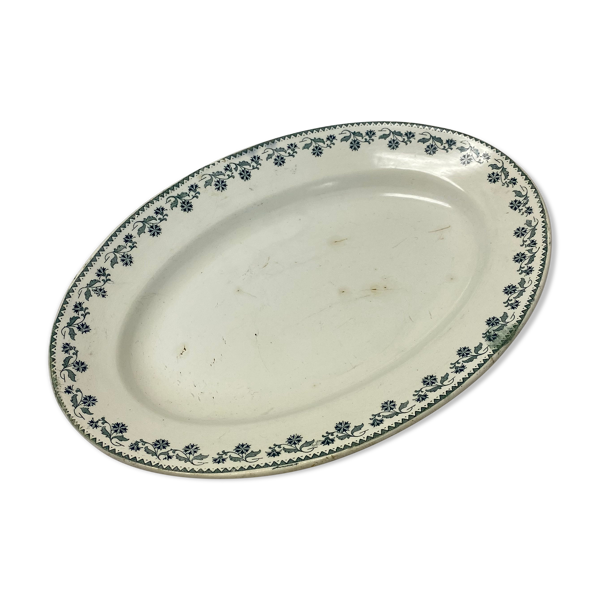 Plat Terre de Fer motif Georgette