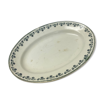 Iron earth dish Georgette pattern