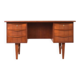Mid-Century Danish Teak Executive Desk, 1960s.