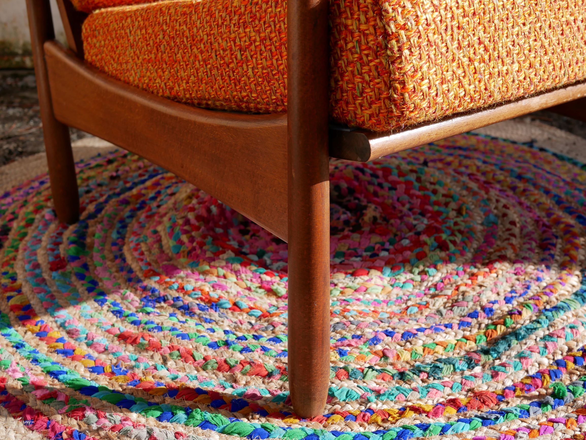 Scandinavian armchair teak