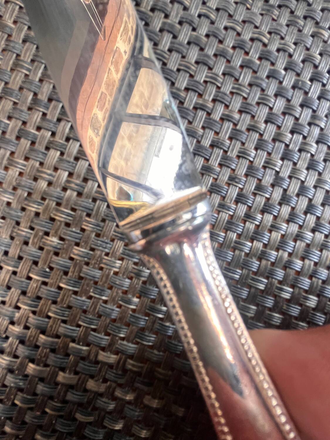 Silver-plated knives