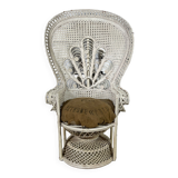 Emmanuelle Peacock armchair