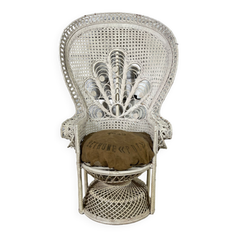 Emmanuelle Peacock armchair