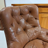 Set of 2 armchairs by Michel Cadestin