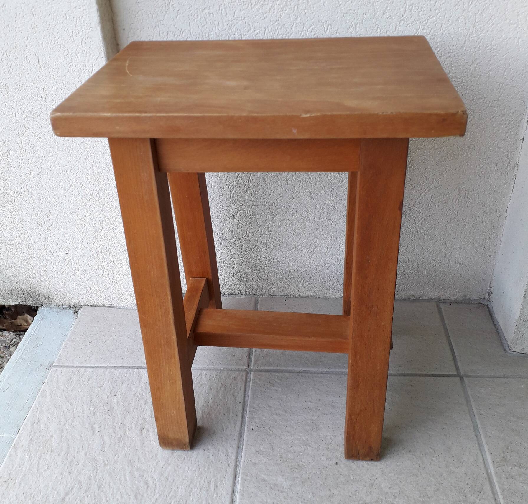 Wooden stool