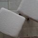 2 vintage folding footrests