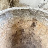 Trio of stone and cement planters, early 1900s