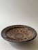 Vintage ceramic pottery salad bowl, signed, Berber work