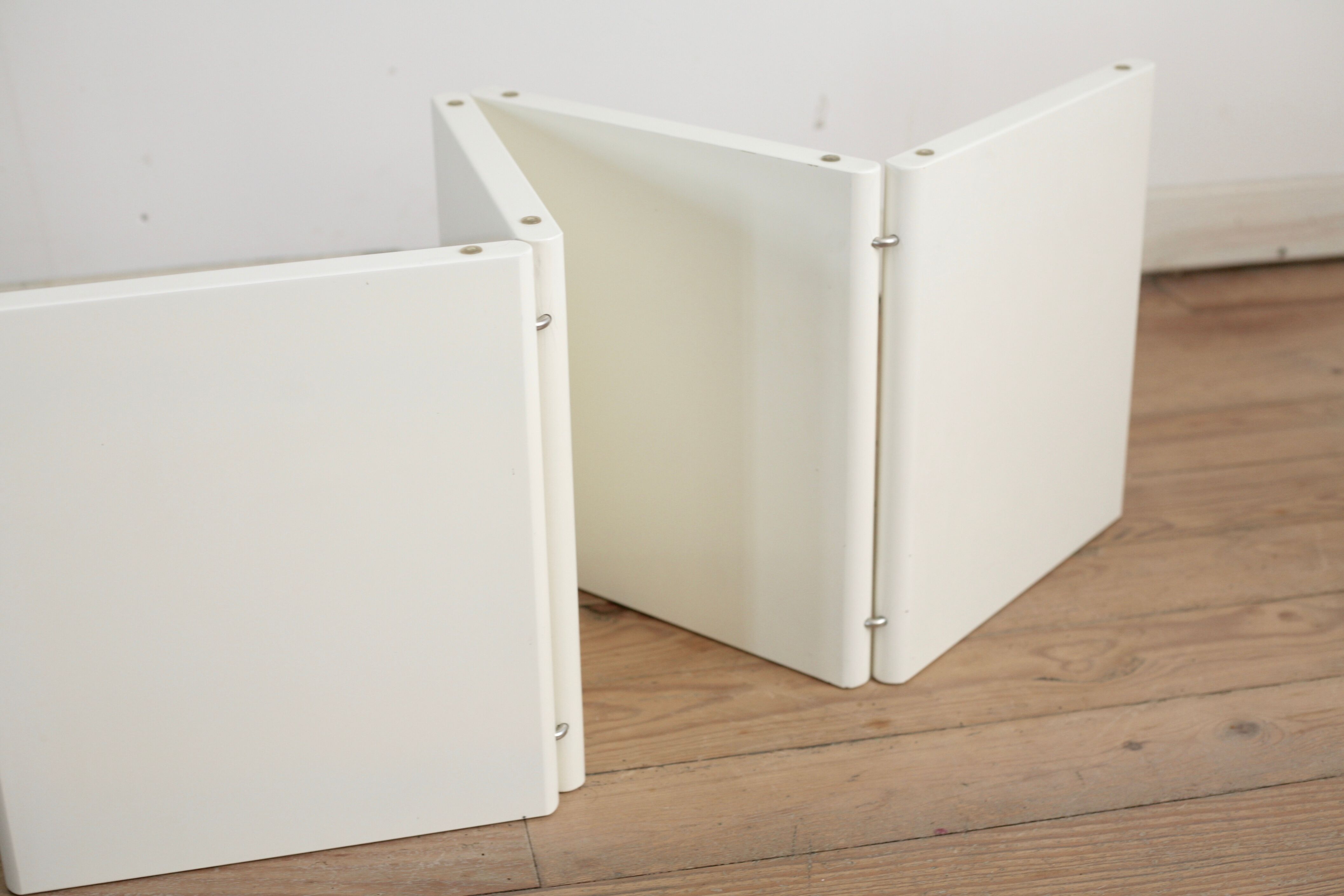 Wood and glass coffee table , France, circa 1980