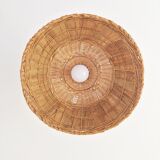 Suspension, vintage, rattan, canning