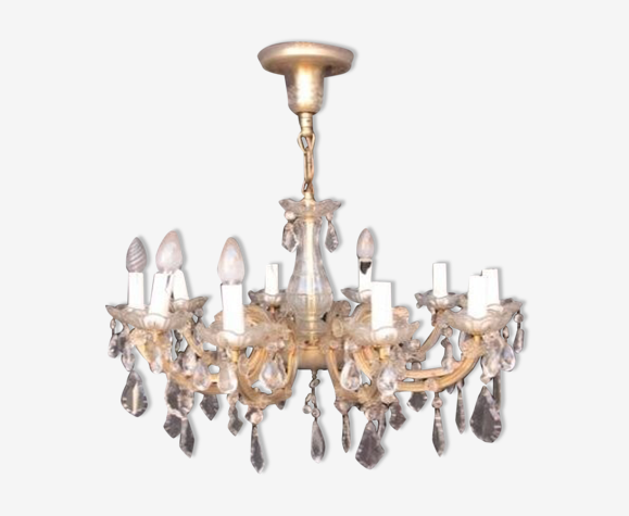 lustre à pampilles 1960