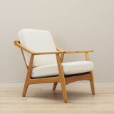 Oak armchair, Danish design, 1960s, designer: H. Brockmann Petersen, production: Randers Møbelfabrik