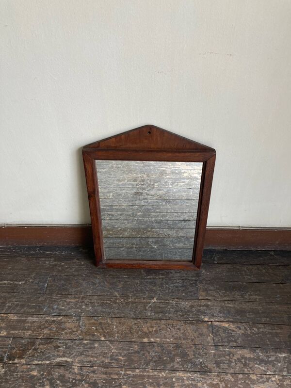 Miroir néo classique directoire en plywood 1960