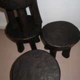 Set of 4 Lobi (Senoufo) stools
