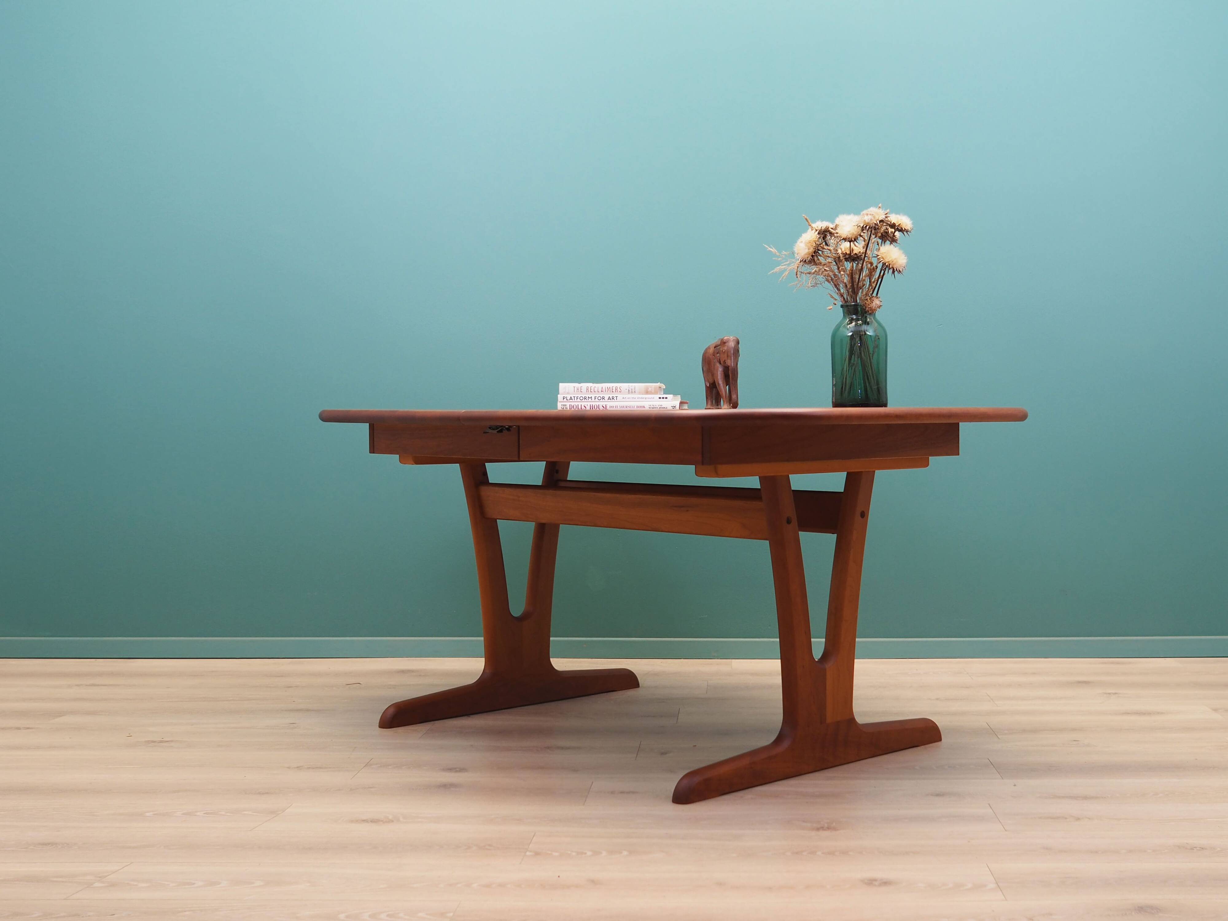 Cherry table, Danish design, 1970s, production: Denmark