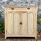 Buffet parisien ancien bois brut