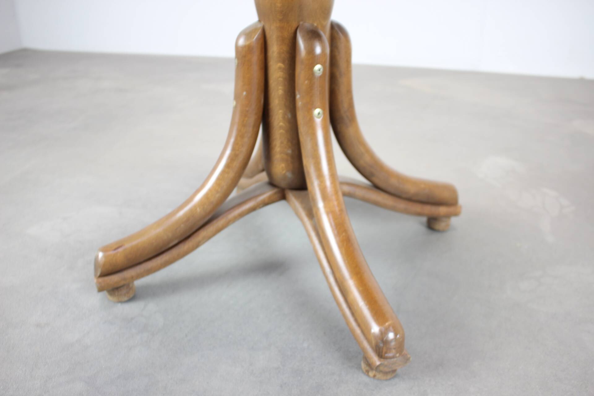 1993 ton czechoslovakia bentwood swivel armchair in the thonet tradition