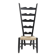 Chair in Wood and Wicker attributed to Gio Ponti for Casa and Giardino, 1939