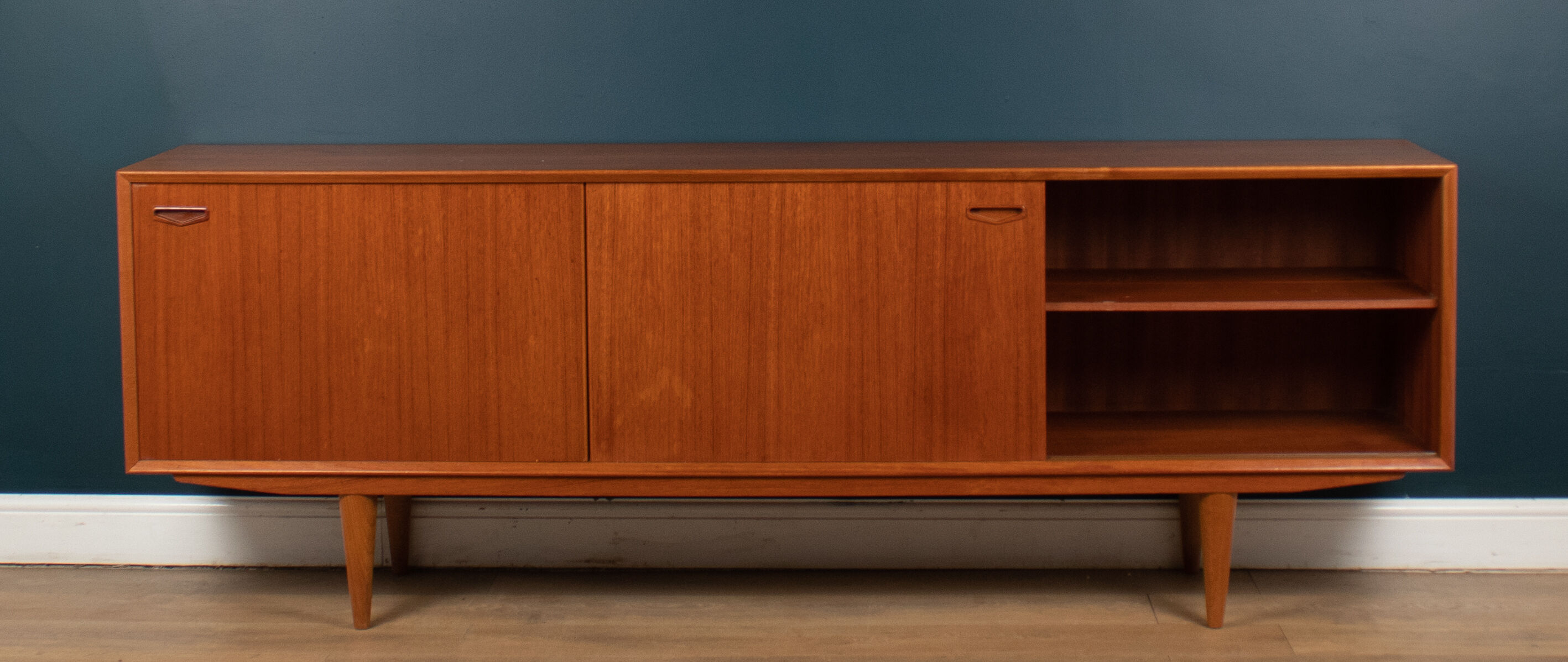 Mid-Century Danish Teak Sideboard by Clausen & Son, Denmark, 1960s