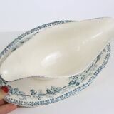 HBCM ironstone sauceboat, Guadaloupe model