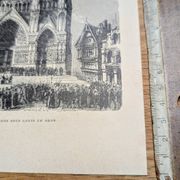 Notre-Dame d'Amiens, un original imprimé en 1895 .