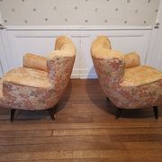 Canapé sofa Club Wing EGG chair organic annéee 50