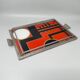 1930s Exquisite Art Deco Geometric Tray. Made in France