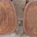 Pair of Mahieu bistro chairs