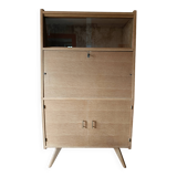 Vintage secretary with compass feet renovated