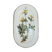 Plat ovale Villeroy et Boch modele botanica
