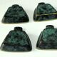 Stackable design ashtrays made of bronze and brass - Vintage