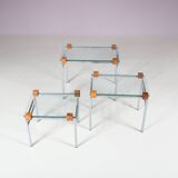 1960s Modern nesting tables from the Netherlands