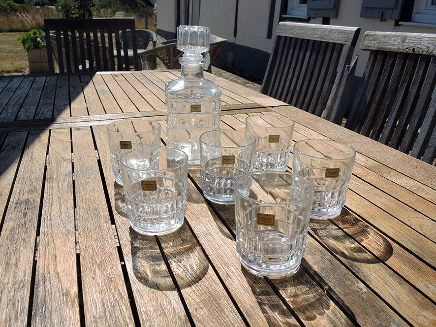 Former whisky service luminarc – durand (7 pcs)