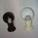 Pair of eye ball wall lamps - Resistex - from the 70s