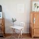 Folding wooden table