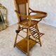 Vintage children's high chair