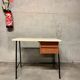 Bureau modernisme vintage deux tiroirs