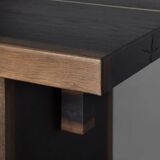 Arhaus solid wood table