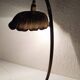 Magnificent bronze lamp by Lucas Rambouillet stone